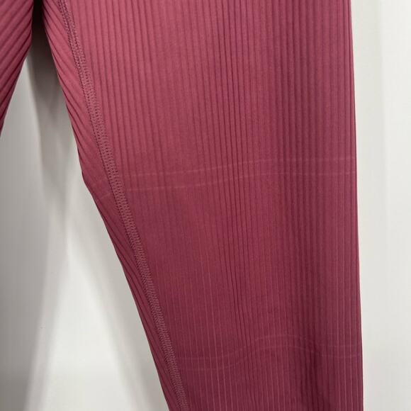 Girlfriend Collective Ribbed Leggings Pink - Picture 5 of 8